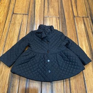 Janie and Jack Quilted Peplum Jacket